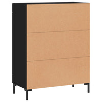 Thumbnail for Sideboard Schwarz 69,5x34x90 cm Holzwerkstoff