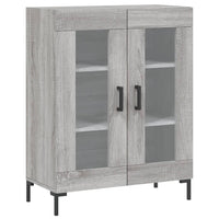 Thumbnail for Sideboard Grau Sonoma 69,5x34x90 cm Holzwerkstoff