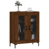Thumbnail for Sideboard Braun Eichen-Optik 69,5x34x90 cm Holzwerkstoff