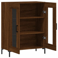 Thumbnail for Sideboard Braun Eichen-Optik 69,5x34x90 cm Holzwerkstoff
