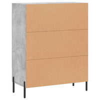 Thumbnail for Sideboard Betongrau 69,5x34x90 cm Holzwerkstoff