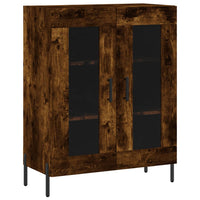 Thumbnail for Sideboard Räuchereiche 69,5x34x90 cm Holzwerkstoff