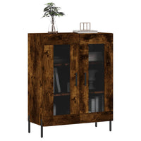 Thumbnail for Sideboard Räuchereiche 69,5x34x90 cm Holzwerkstoff