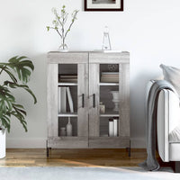 Thumbnail for Sideboard Grau Sonoma 69,5x34x90 cm Holzwerkstoff