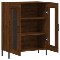 Thumbnail for Sideboard Braun Eichen-Optik 69,5x34x90 cm Holzwerkstoff