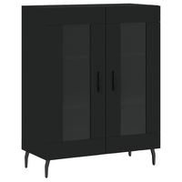 Thumbnail for Sideboard Schwarz 69,5x34x90 cm Holzwerkstoff