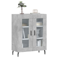 Thumbnail for Sideboard Betongrau 69,5x34x90 cm Holzwerkstoff