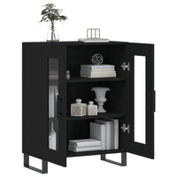Thumbnail for Sideboard Schwarz 69,5x34x90 cm Holzwerkstoff