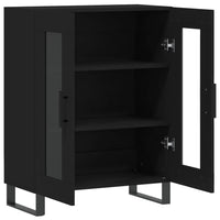 Thumbnail for Sideboard Schwarz 69,5x34x90 cm Holzwerkstoff