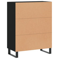 Thumbnail for Sideboard Schwarz 69,5x34x90 cm Holzwerkstoff