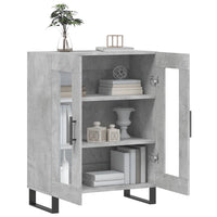 Thumbnail for Sideboard Betongrau 69,5x34x90 cm Holzwerkstoff