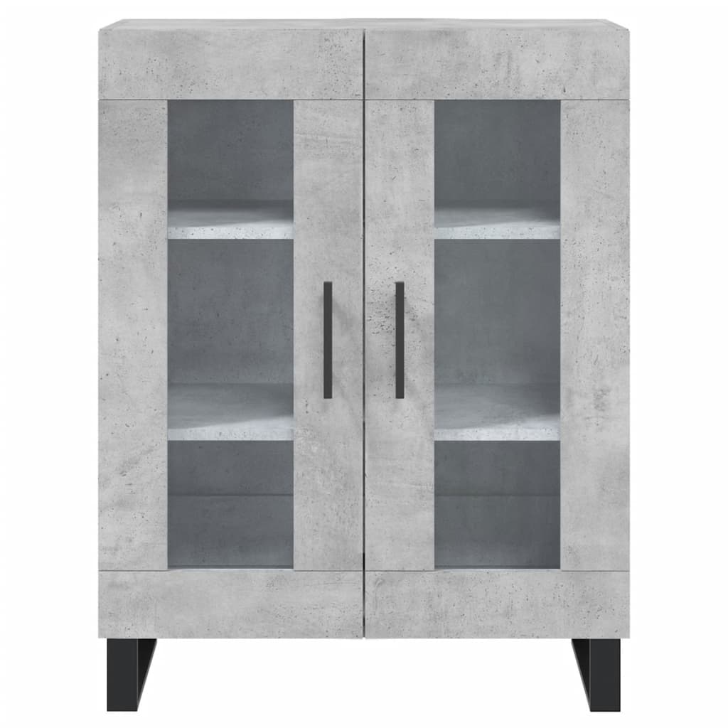 Sideboard Betongrau 69,5x34x90 cm Holzwerkstoff