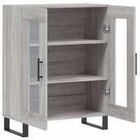 Thumbnail for Sideboard Grau Sonoma 69,5x34x90 cm Holzwerkstoff