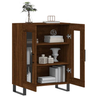 Thumbnail for Sideboard Braun Eichen-Optik 69,5x34x90 cm Holzwerkstoff