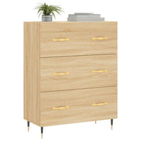 Thumbnail for Sideboard Sonoma-Eiche 69,5x34x90 cm Holzwerkstoff