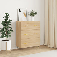 Thumbnail for Sideboard Sonoma-Eiche 69,5x34x90 cm Holzwerkstoff