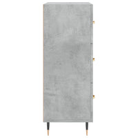 Thumbnail for Sideboard Betongrau 69,5x34x90 cm Holzwerkstoff