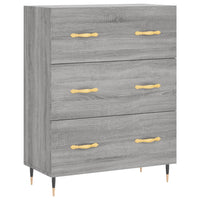 Thumbnail for Sideboard Grau Sonoma 69,5x34x90 cm Holzwerkstoff