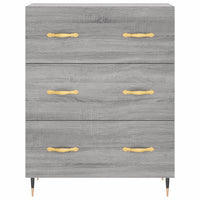 Thumbnail for Sideboard Grau Sonoma 69,5x34x90 cm Holzwerkstoff