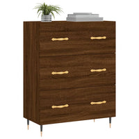 Thumbnail for Sideboard Braun Eichen-Optik 69,5x34x90 cm Holzwerkstoff