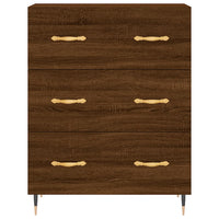 Thumbnail for Sideboard Braun Eichen-Optik 69,5x34x90 cm Holzwerkstoff