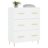 Thumbnail for Sideboard Weiß 69,5x34x90 cm Holzwerkstoff