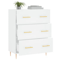 Thumbnail for Sideboard Weiß 69,5x34x90 cm Holzwerkstoff