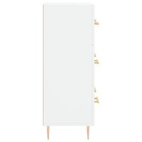 Thumbnail for Sideboard Weiß 69,5x34x90 cm Holzwerkstoff