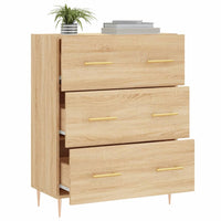 Thumbnail for Sideboard Sonoma-Eiche 69,5x34x90 cm Holzwerkstoff