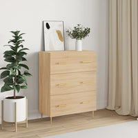 Thumbnail for Sideboard Sonoma-Eiche 69,5x34x90 cm Holzwerkstoff