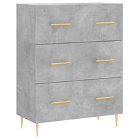 Thumbnail for Sideboard Betongrau 69,5x34x90 cm Holzwerkstoff