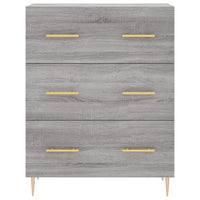 Thumbnail for Sideboard Grau Sonoma 69,5x34x90 cm Holzwerkstoff
