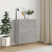 Thumbnail for Sideboard Grau Sonoma 69,5x34x90 cm Holzwerkstoff