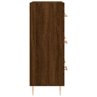 Thumbnail for Sideboard Braun Eichen-Optik 69,5x34x90 cm Holzwerkstoff