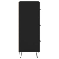 Thumbnail for Sideboard Schwarz 69,5x34x90 cm Holzwerkstoff