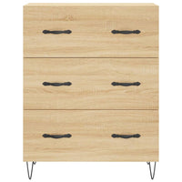 Thumbnail for Sideboard Sonoma-Eiche 69,5x34x90 cm Holzwerkstoff