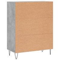 Thumbnail for Sideboard Betongrau 69,5x34x90 cm Holzwerkstoff