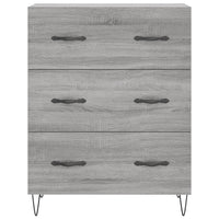 Thumbnail for Sideboard Grau Sonoma 69,5x34x90 cm Holzwerkstoff