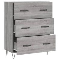 Thumbnail for Sideboard Grau Sonoma 69,5x34x90 cm Holzwerkstoff