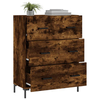 Thumbnail for Sideboard Räuchereiche 69,5x34x90 cm Holzwerkstoff