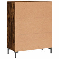 Thumbnail for Sideboard Räuchereiche 69,5x34x90 cm Holzwerkstoff