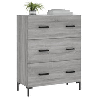 Thumbnail for Sideboard Grau Sonoma 69,5x34x90 cm Holzwerkstoff