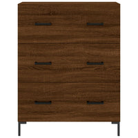 Thumbnail for Sideboard Braun Eichen-Optik 69,5x34x90 cm Holzwerkstoff