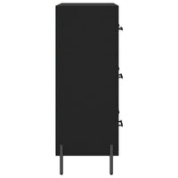 Thumbnail for Sideboard Schwarz 69,5x34x90 cm Holzwerkstoff