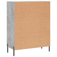 Thumbnail for Sideboard Betongrau 69,5x34x90 cm Holzwerkstoff