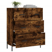 Thumbnail for Sideboard Räuchereiche 69,5x34x90 cm Holzwerkstoff