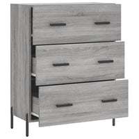 Thumbnail for Sideboard Grau Sonoma 69,5x34x90 cm Holzwerkstoff