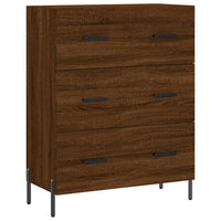 Thumbnail for Sideboard Braun Eichen-Optik 69,5x34x90 cm Holzwerkstoff