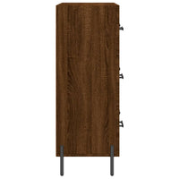 Thumbnail for Sideboard Braun Eichen-Optik 69,5x34x90 cm Holzwerkstoff