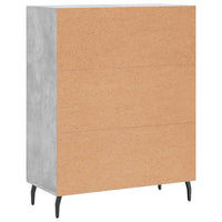 Thumbnail for Sideboard Betongrau 69,5x34x90 cm Holzwerkstoff